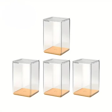 Akril mini vitrin-Sárga