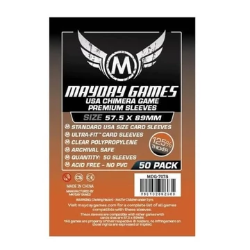 Mayday Games Prémium USA Chimera kártyavédő 57,5x89mm. (50db)
